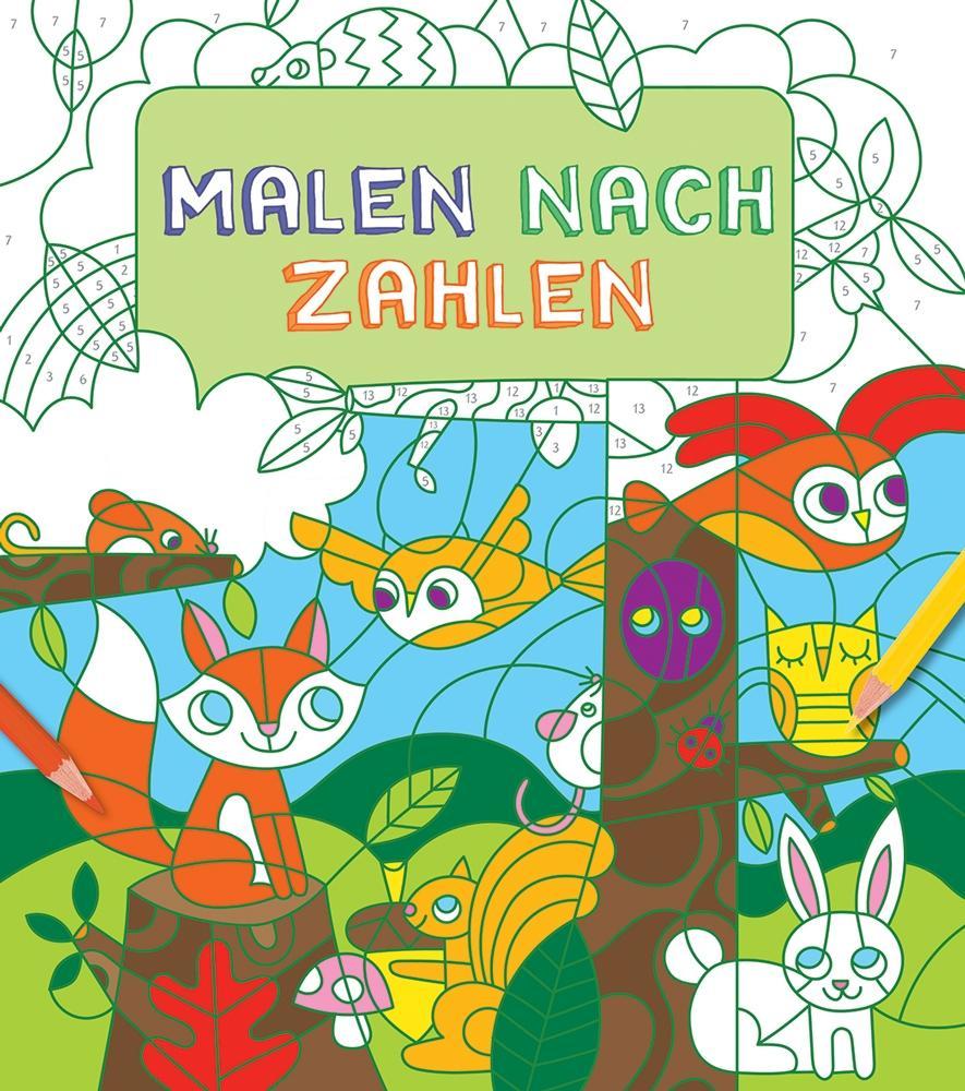 Cover: 9783741522635 | Malen nach Zahlen für Kinder | Malen nach Zahlen | Buch | 96 S. | 2017