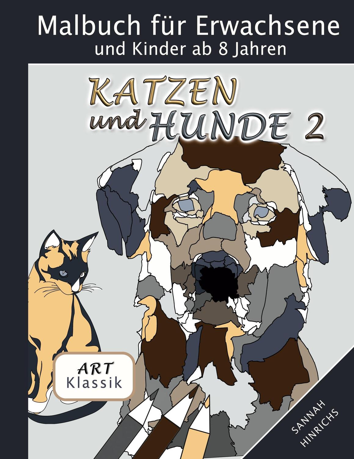 Cover: 9783756221639 | Klassik Art Malbuch für Erwachsene und Kinder ab 8 Jahren - Katzen...