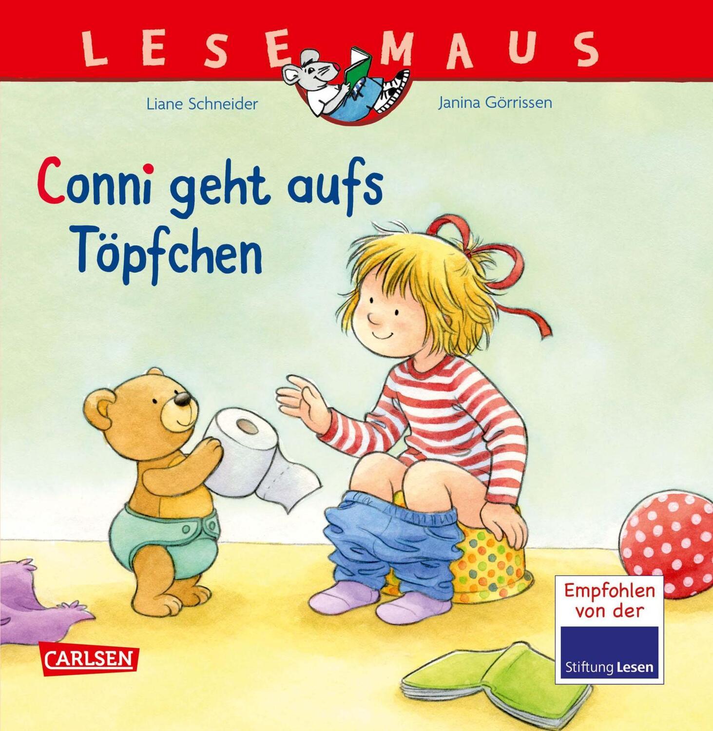 Cover: 9783551086884 | LESEMAUS 83: Conni geht aufs Töpfchen | Mit GRATIS Mitmach-Zeitschrift