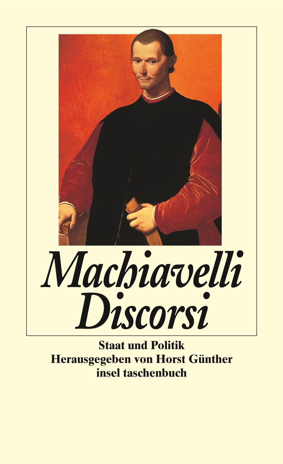 Cover: 9783458342519 | Discorsi | Staat und Politik | Niccolo Machiavelli | Taschenbuch