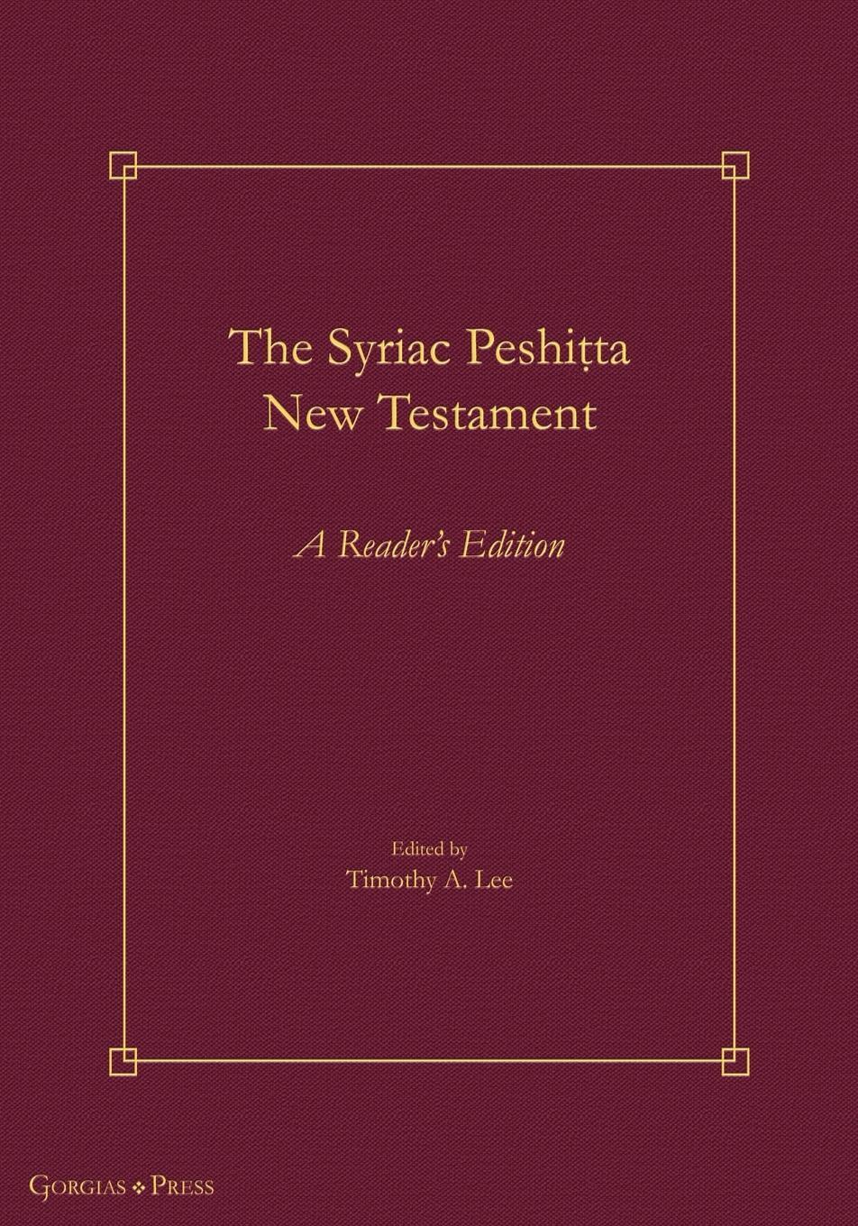 Cover: 9781463246051 | The Syriac Peshi¿ta New Testament | A Reader's Edition | Lee | Buch