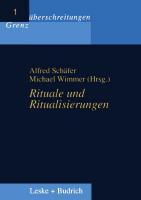 Cover: 9783810021717 | Rituale und Ritualisierungen | Michael Wimmer (u. a.) | Taschenbuch