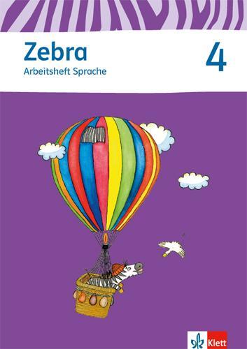 Cover: 9783122706807 | Zebra 4 Arbeitsheft Sprache 4. Schuljahr | Neubearbeitung | Broschüre