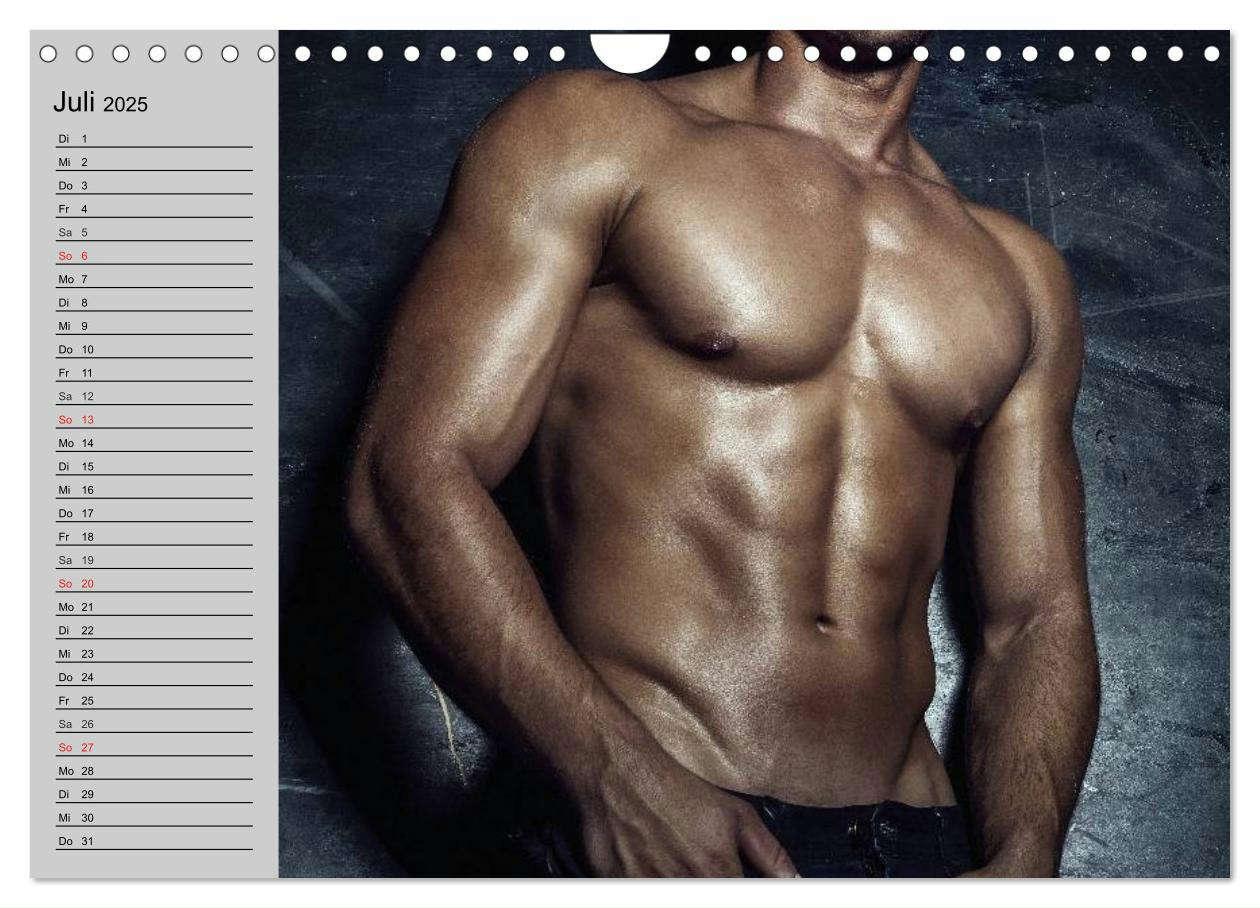 Bild: 9783435541102 | Erotische Männer. Adonis und Co. (Wandkalender 2025 DIN A4 quer),...