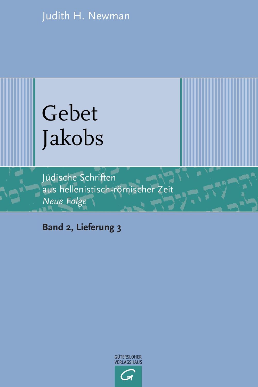 Cover: 9783579052557 | Gebet Jakobs | Judith H. Newman | Taschenbuch | Paperback | 64 S.