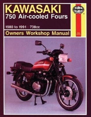 Cover: 9781850108283 | KAWASAKI 750 AIR-COOLED FOURS | John Haynes | Owners' Workshop Manual