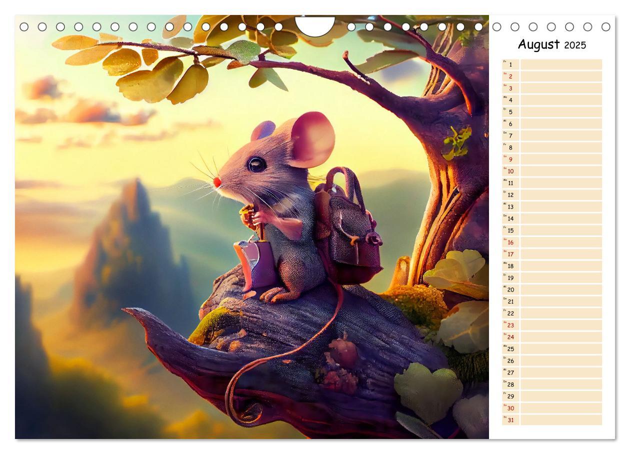 Bild: 9783383913631 | Maus auf Tour - Abenteuerkalender für Kids mit Planer (Wandkalender...