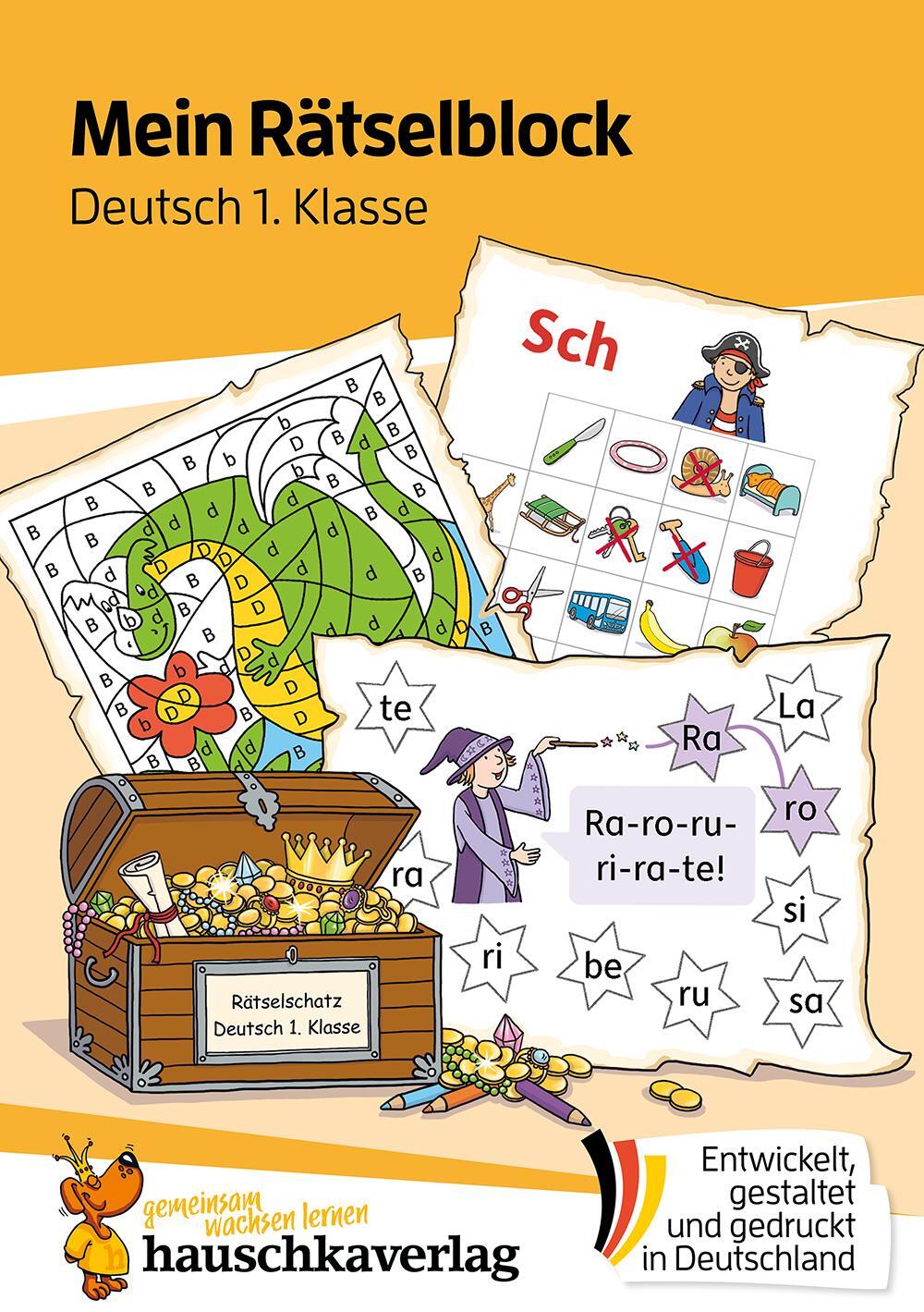 Cover: 9783881006811 | Mein Rätselblock Deutsch 1. Klasse | Stefanie Walther | Taschenbuch