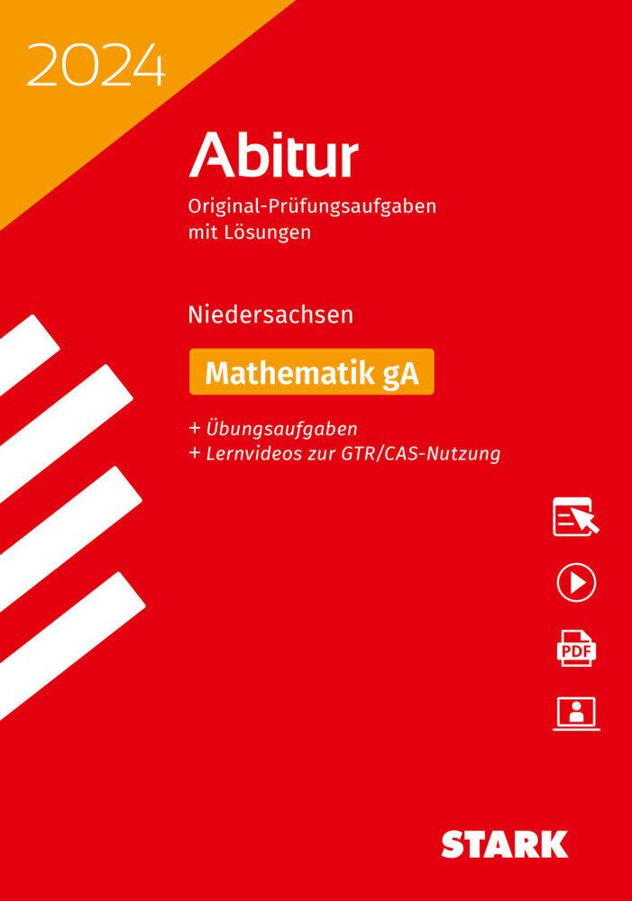 Cover: 9783849057053 | STARK Abiturprüfung Niedersachsen 2024 - Mathematik GA, m. 1 Buch,...