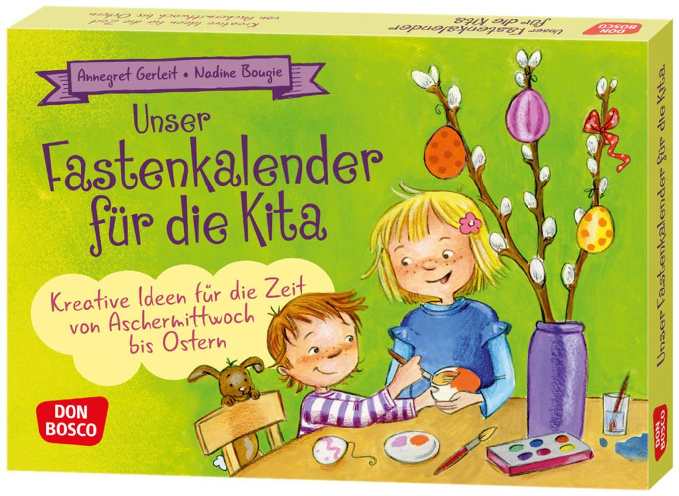 Cover: 4260179516177 | Unser Fastenkalender für die Kita | Annegret Gerleit | Box | 32 S.