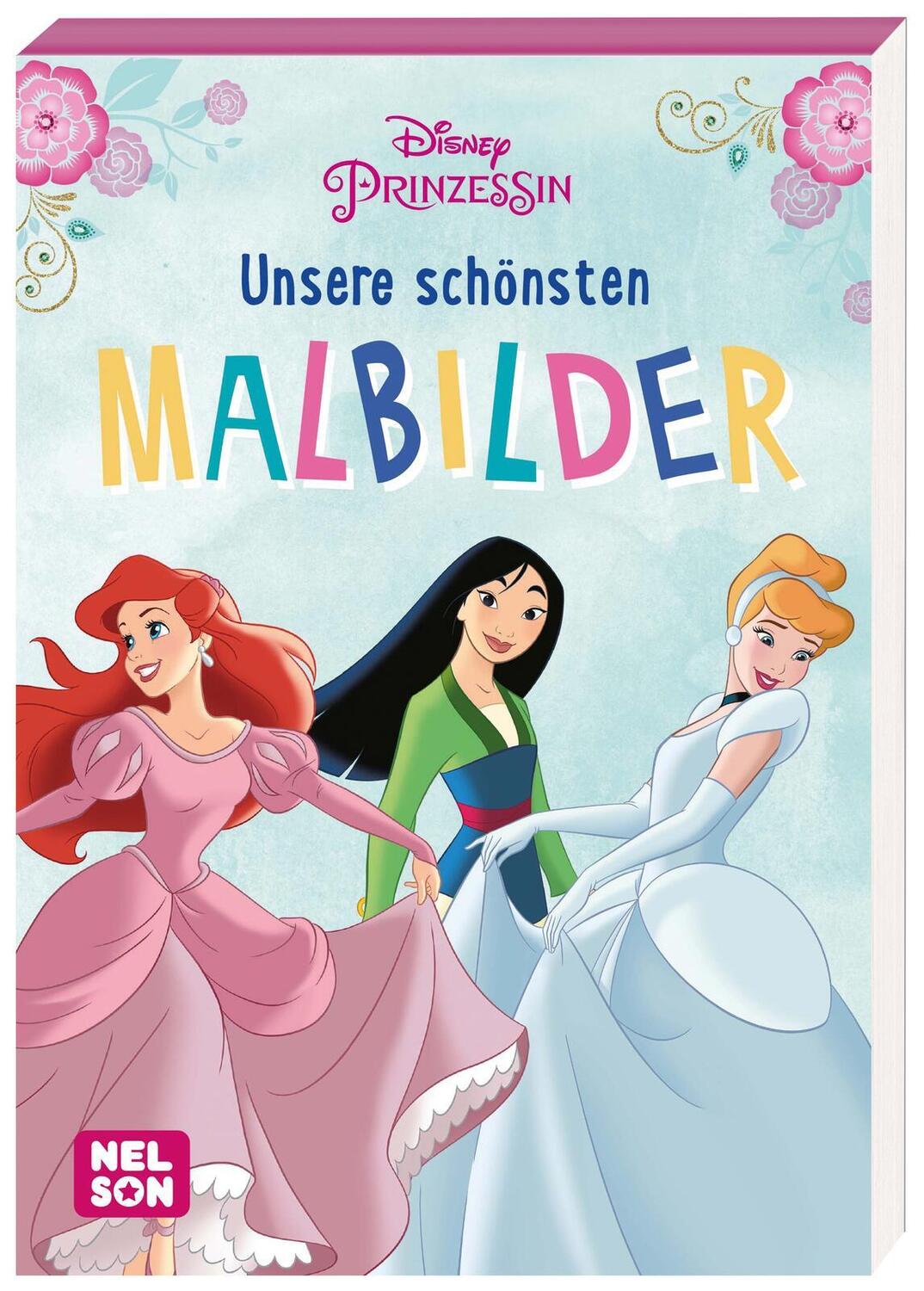 Cover: 9783845122311 | Disney Prinzessin: Unsere schönsten Malbilder | Taschenbuch | Malblock