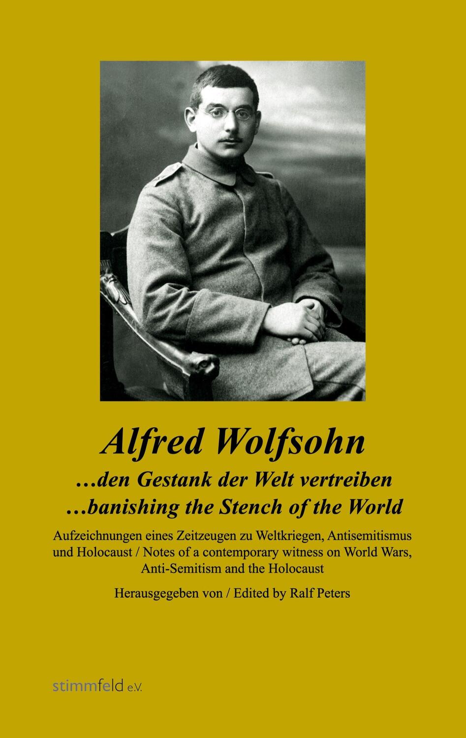 Cover: 9783347765092 | ...den Gestank der Welt vertreiben | Alfred Wolfsohn | Taschenbuch