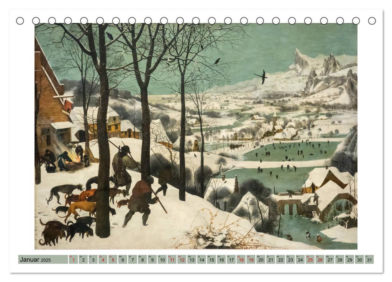 Bild: 9783435304189 | Pieter Bruegel d.Ä. (Tischkalender 2025 DIN A5 quer), CALVENDO...