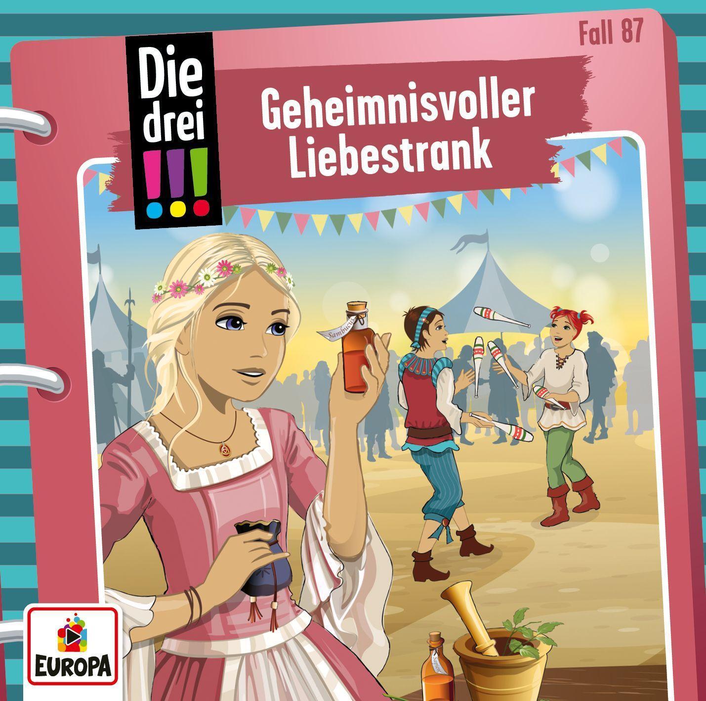 Cover: 9783803267269 | Die drei !!! 87: Geheimnisvoller Liebestrank | Ann-Katrin Heger | CD