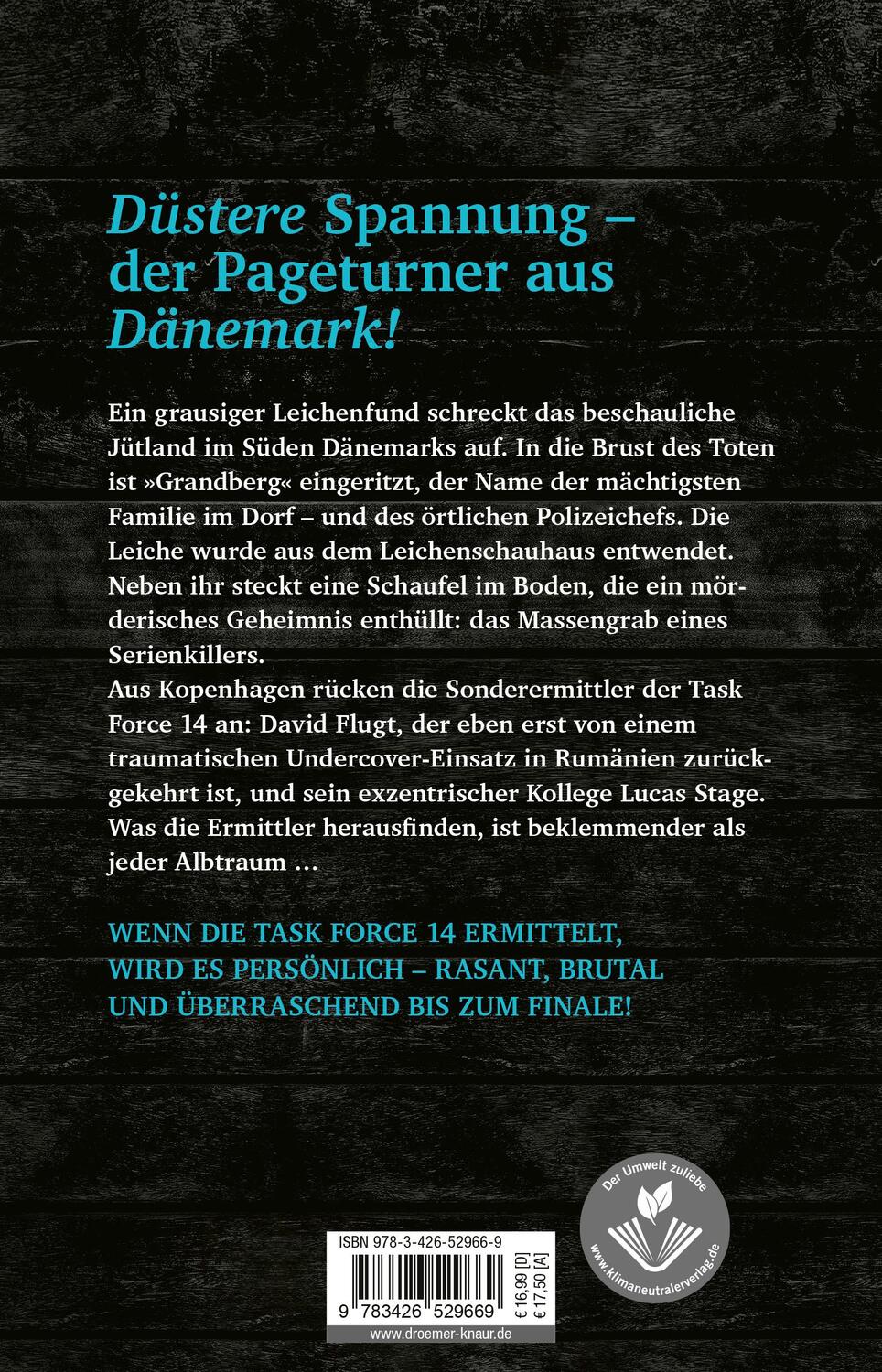 Rückseite: 9783426529669 | NACHT - Die Toten von Jütland | Thomas Bagger | Taschenbuch | 416 S.