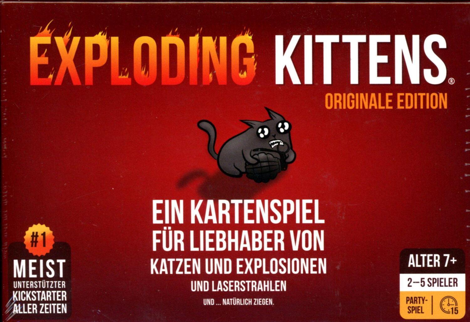 Cover: 810083040394 | Exploding Kittens | Familienspiel | Exploding Kittens | Spiel | 2022