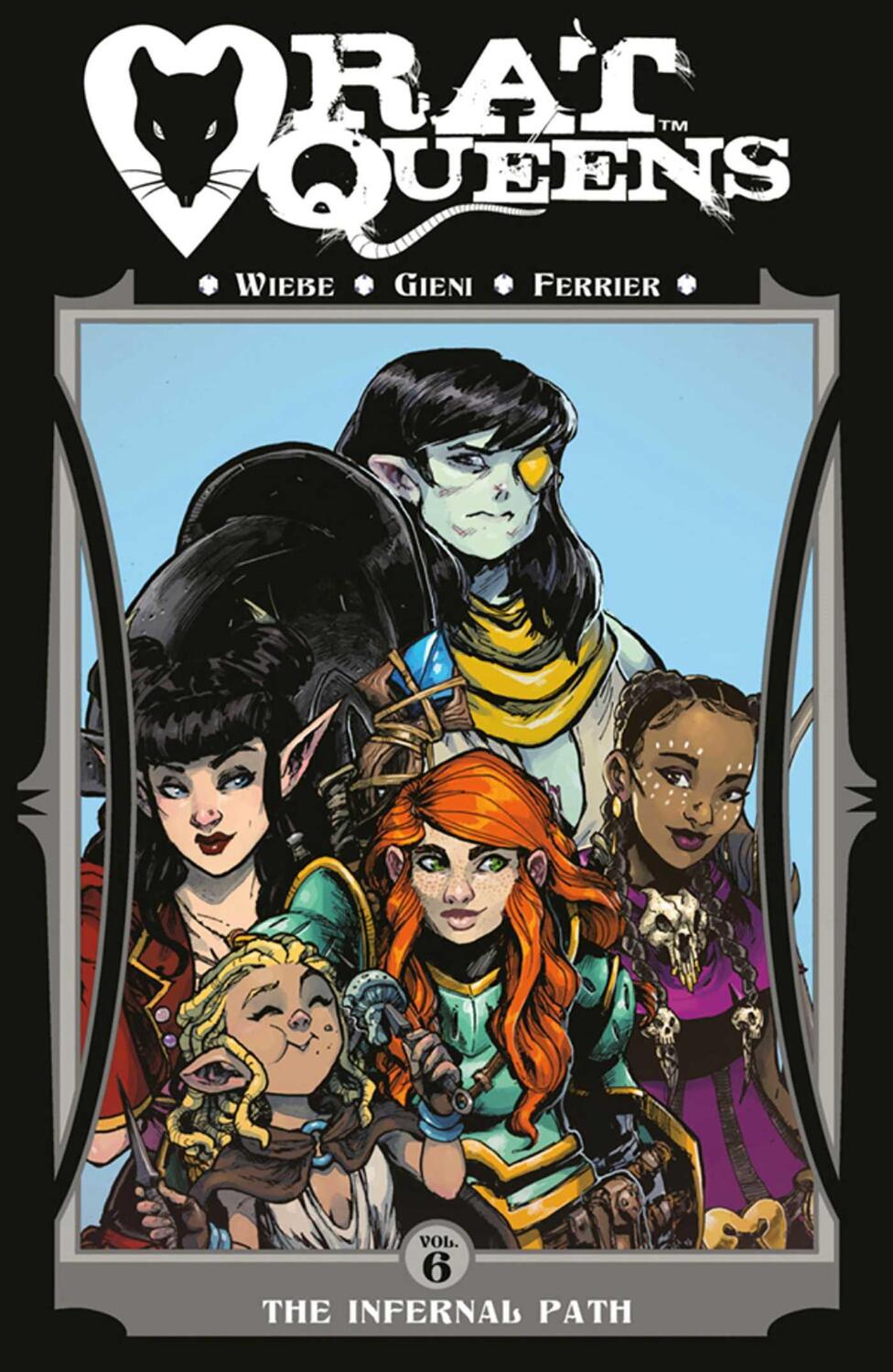 Cover: 9781534310698 | Rat Queens Volume 6: The Infernal Path | Kurtis J Wiebe | Taschenbuch