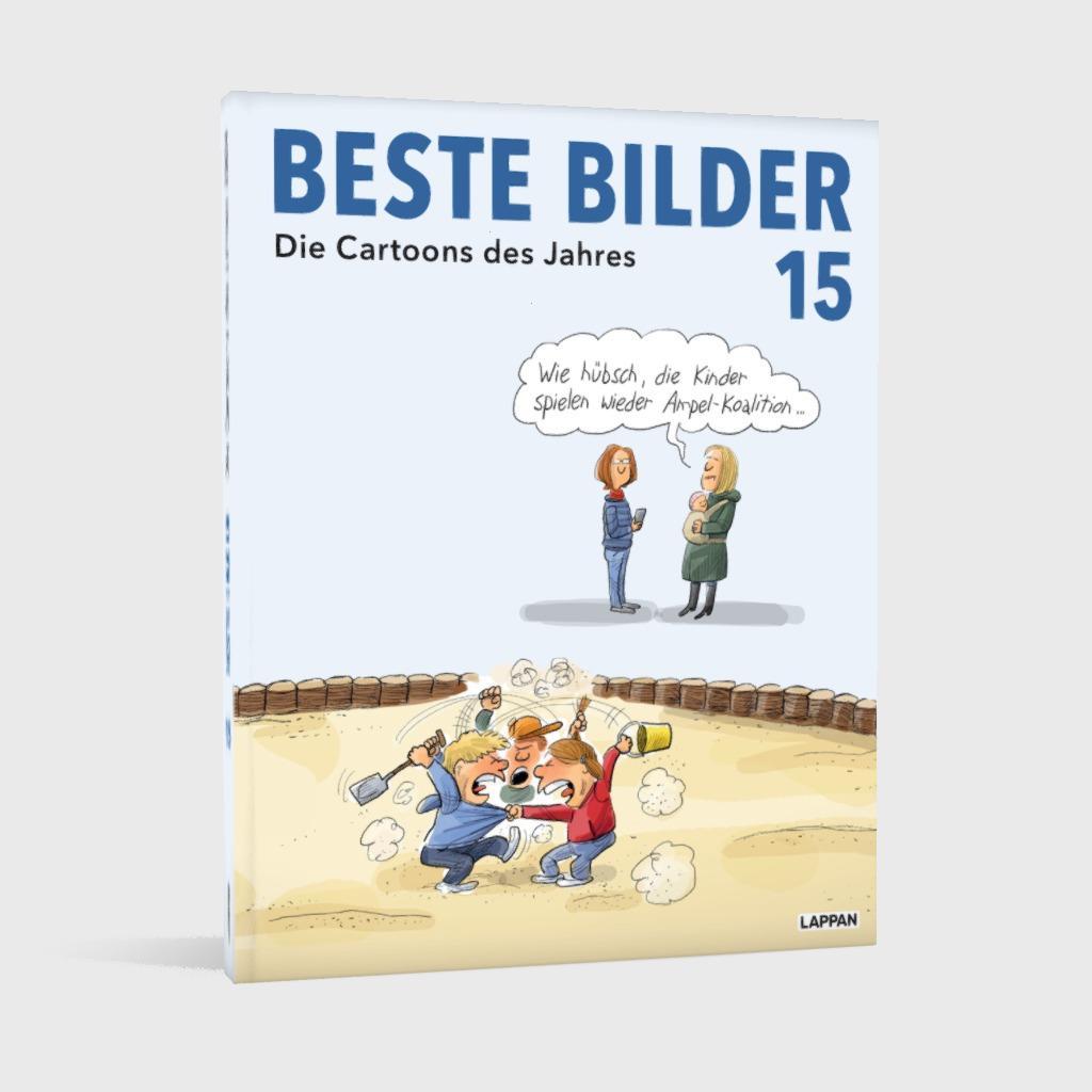 Bild: 9783830336860 | Beste Bilder 15 - Die Cartoons des Jahres 2024 | Schwalm (u. a.)