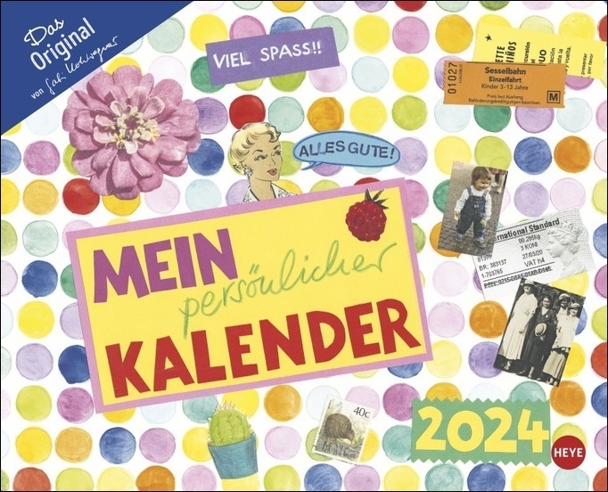 Cover: 9783756402953 | Gabi Kohwagner: Mein persönlicher Kalender 2024. Detailreich...