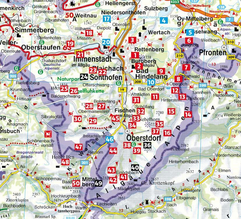 Bild: 9783763346547 | Allgäu 1 - Oberallgäu | und Kleinwalsertal. 50 Touren mit GPS-Tracks