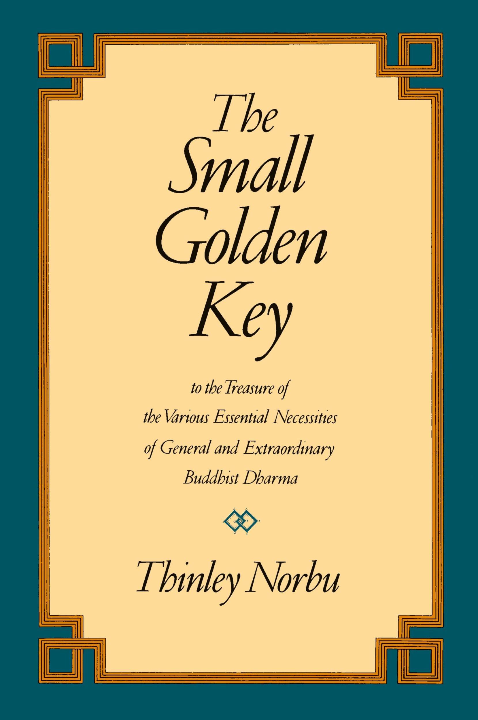 Cover: 9780877738565 | The Small Golden Key | Thinley Norbu | Taschenbuch | Englisch | 1993