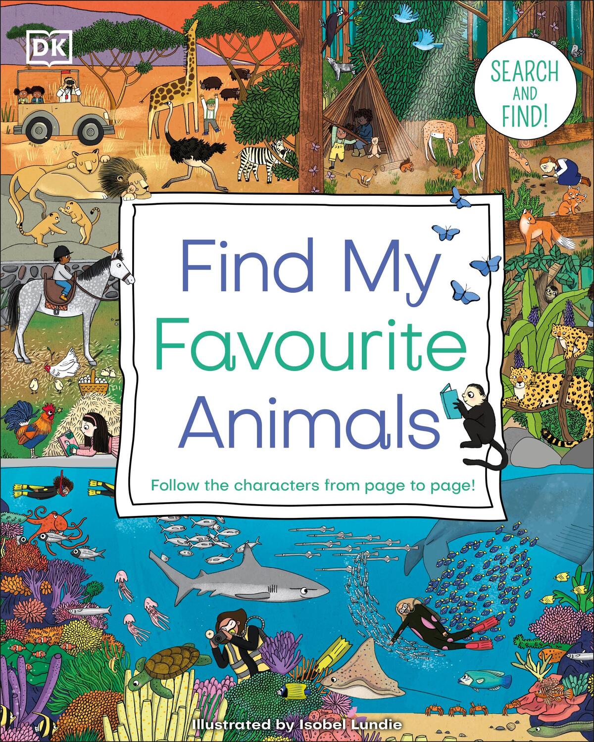 Cover: 9780241533598 | Find My Favourite Animals | DK | DK Find My Favourite | Englisch