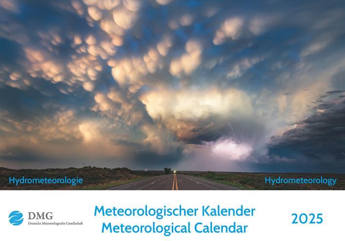 Cover: 9783443011796 | Meteorologischer Kalender 2025 Meteorological Calendar | Gesellschaft