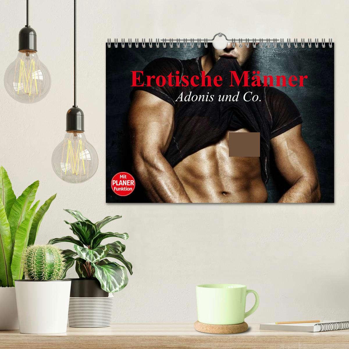 Bild: 9783435541102 | Erotische Männer. Adonis und Co. (Wandkalender 2025 DIN A4 quer),...