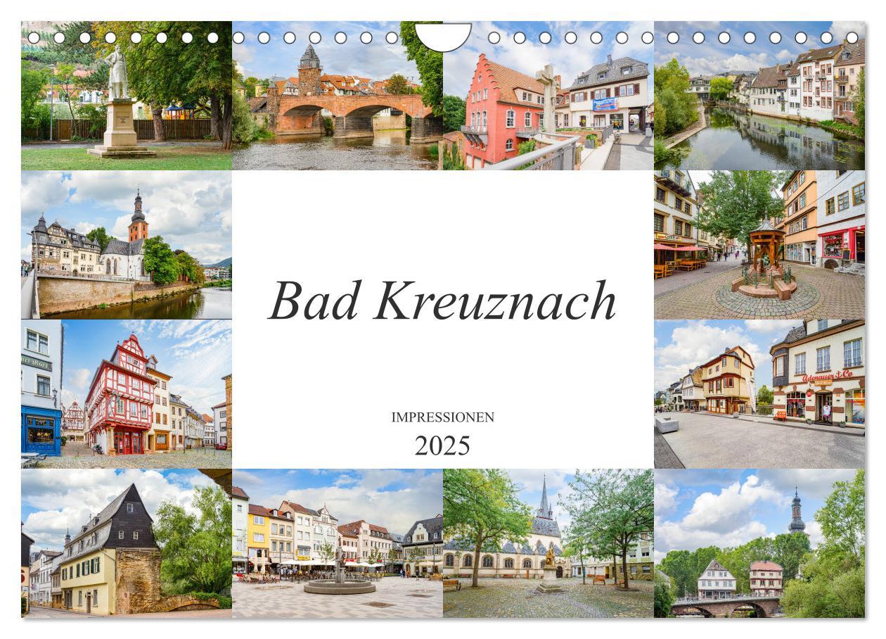 Cover: 9783435181056 | Bad Kreuznach Impressionen (Wandkalender 2025 DIN A4 quer),...