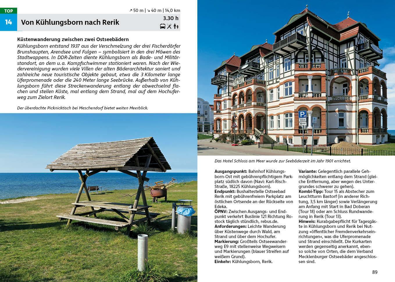 Bild: 9783763346288 | Ostseeküste Mecklenburg-Vorpommern | 50 Touren mit GPS-Tracks | Buch