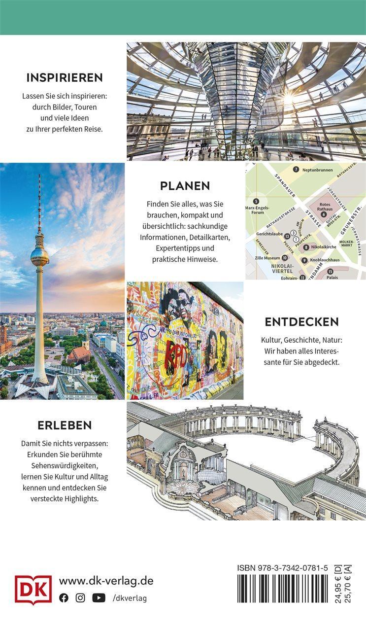 Rückseite: 9783734207815 | Vis-à-Vis Reiseführer Berlin | DK Verlag - Reise | Taschenbuch | 2024