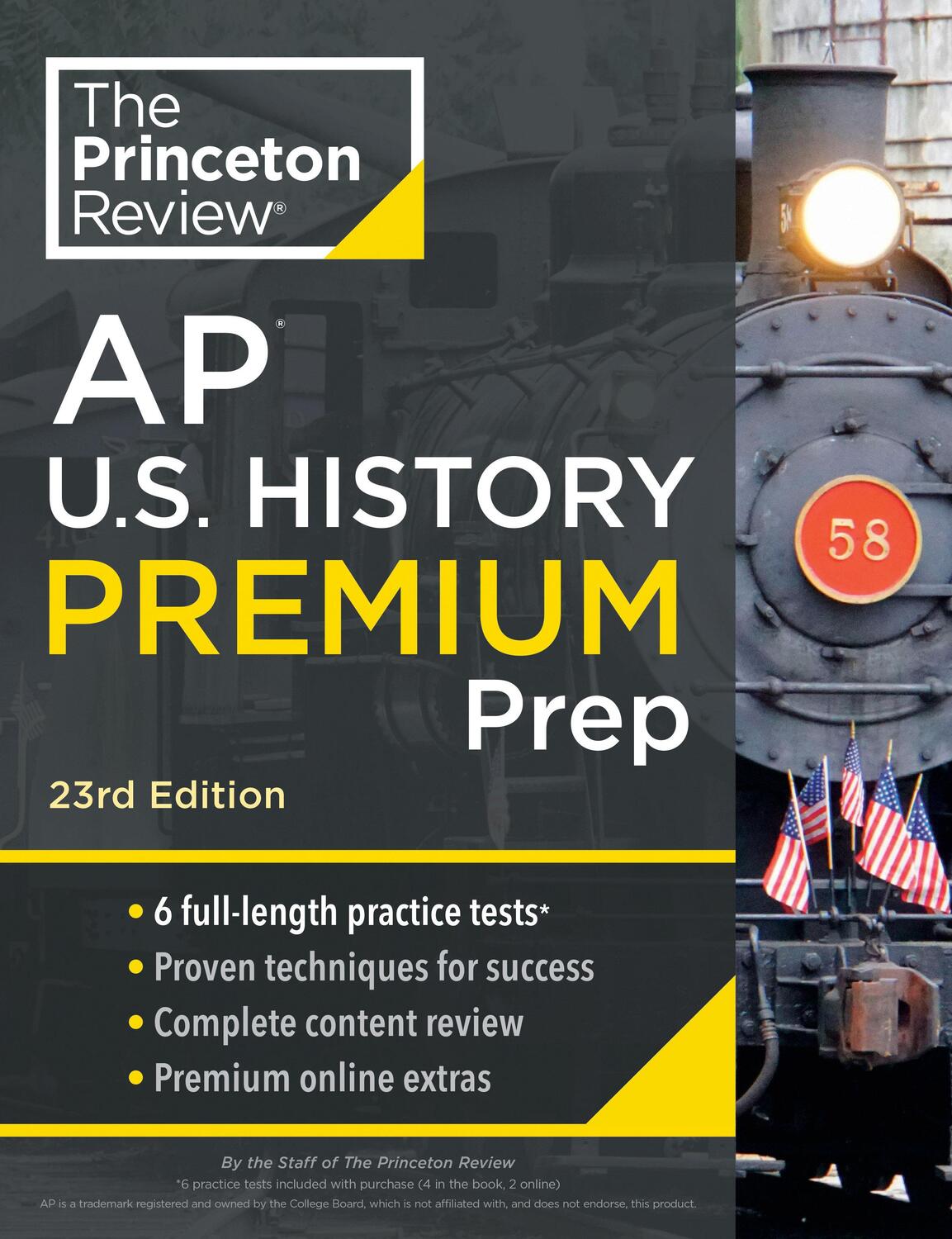 Cover: 9780593517291 | Princeton Review AP U.S. History Premium Prep, 2024 | Review | Buch