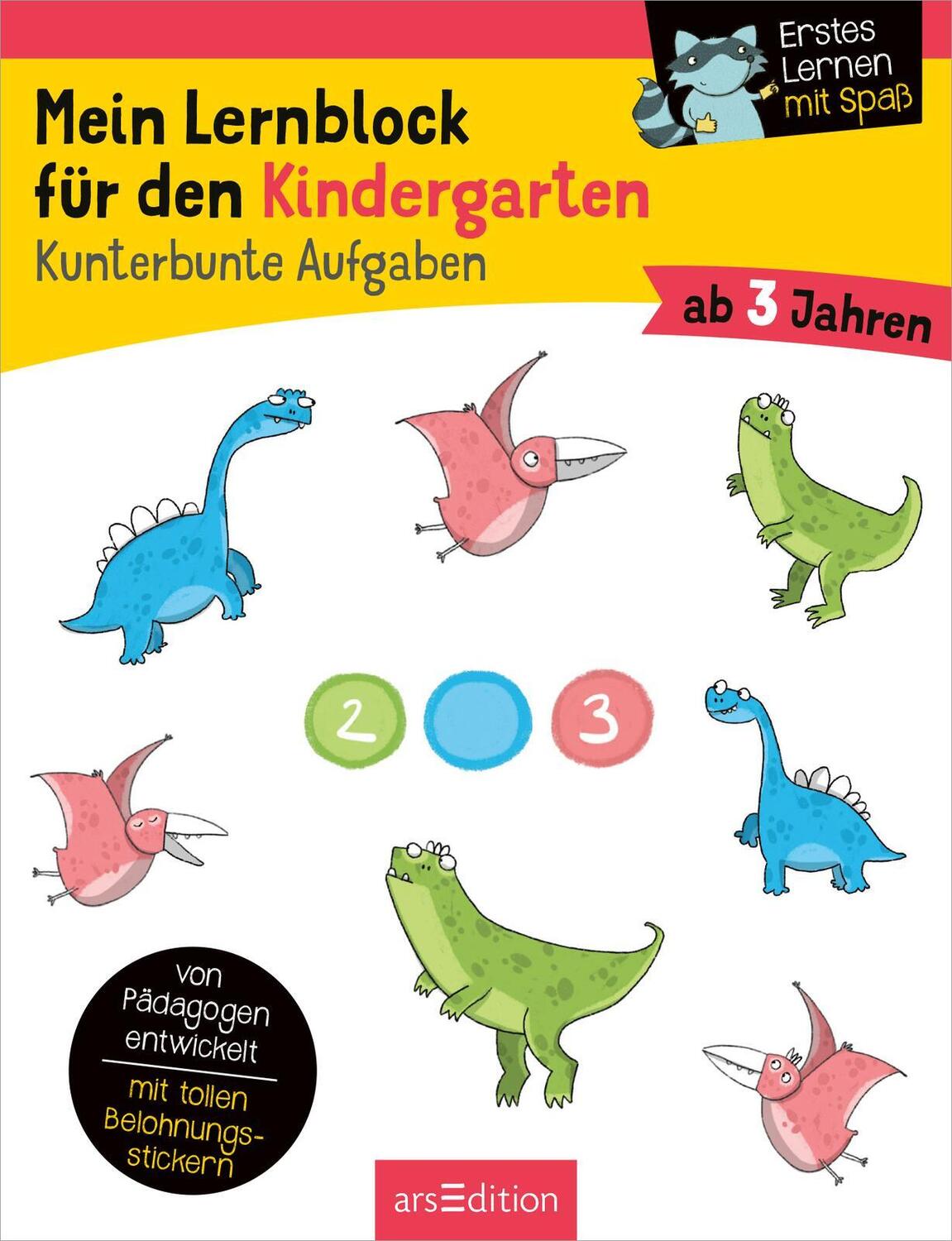 Bild: 9783845848792 | Mein Lernblock für den Kindergarten - Kunterbunte Aufgaben | Lang