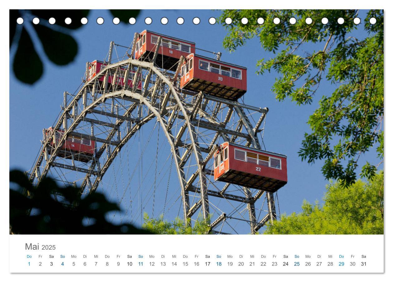 Bild: 9783435452460 | Traumhaftes Wien 2025 (Tischkalender 2025 DIN A5 quer), CALVENDO...