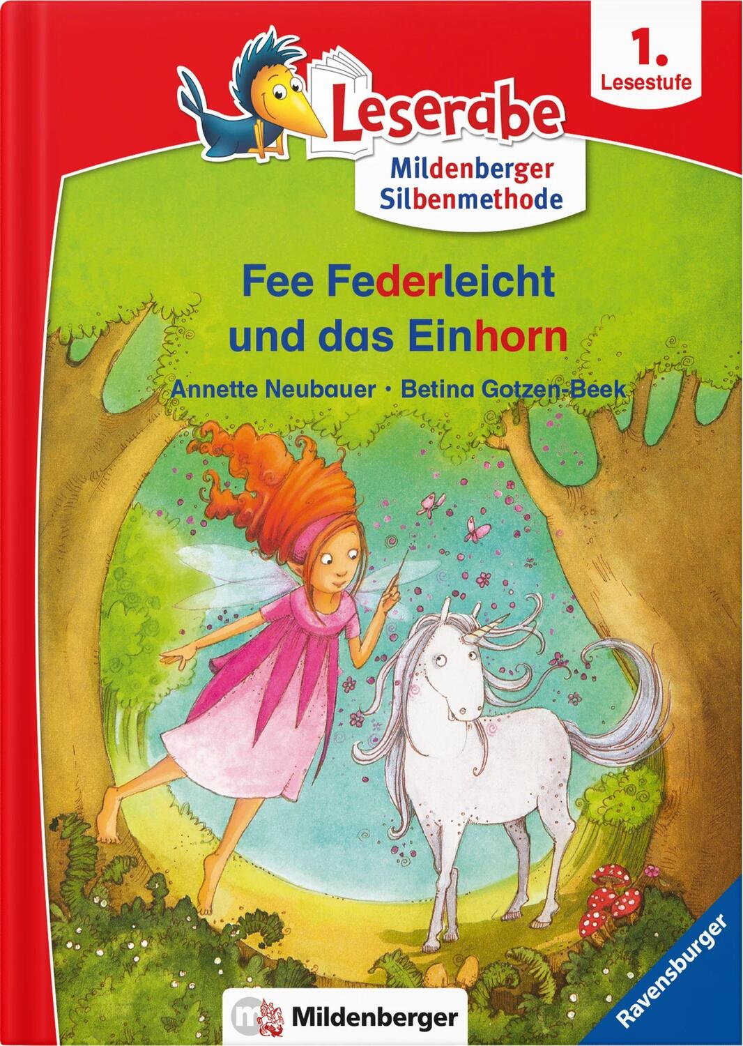 Cover: 9783619146031 | Leserabe - Fee Federleicht und das Einhorn | Lesestufe 1 | Buch | 2021