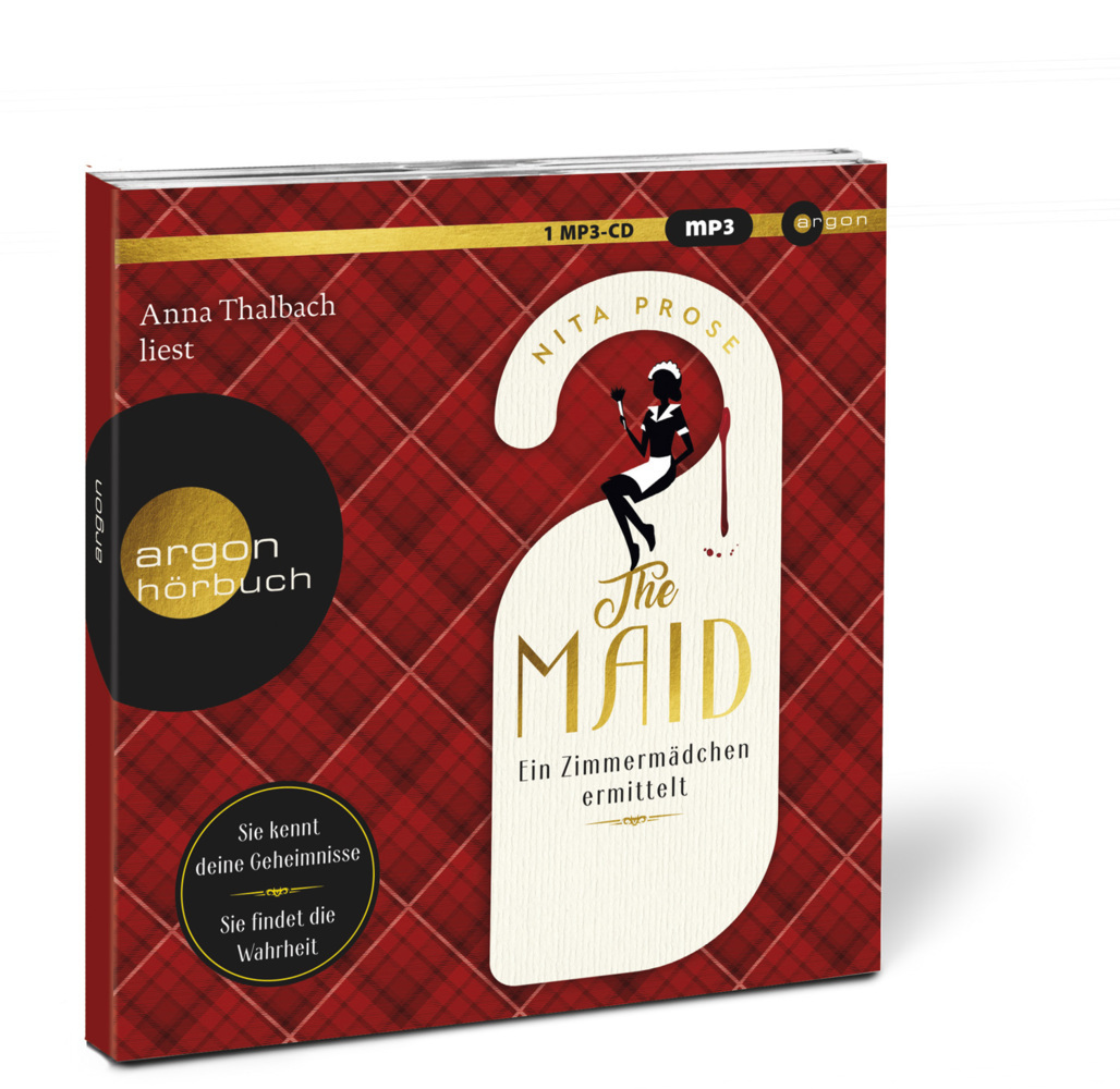 Bild: 9783839819685 | The Maid, 1 Audio-CD, 1 MP3 | Nita Prose | Audio-CD | 457 Min. | 2022