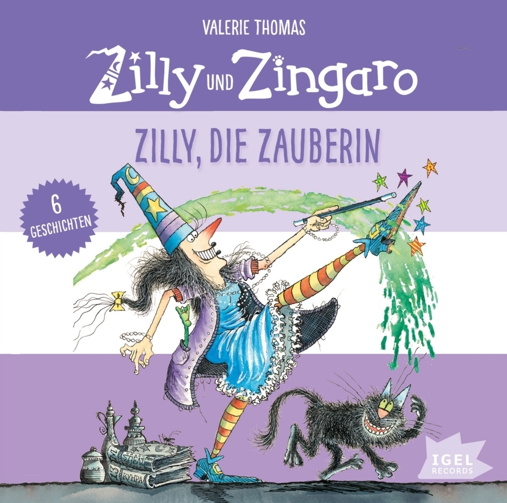 Cover: 9783731312567 | Zilly und Zingaro. Zilly, die Zauberin, 1 Audio-CD | Valerie Thomas