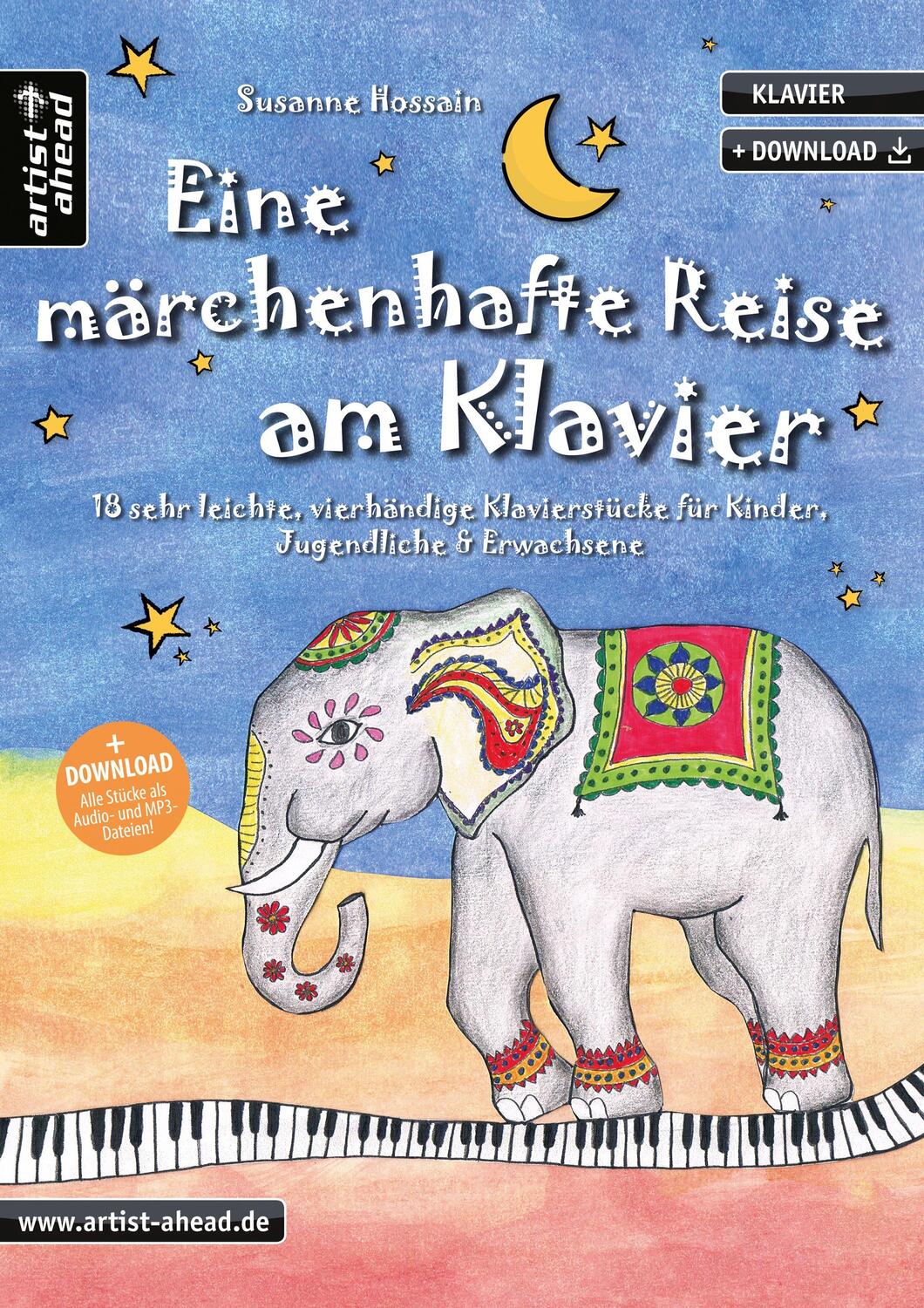 Cover: 9783866421554 | Eine märchenhafte Reise am Klavier | Susanne Hossain | Broschüre