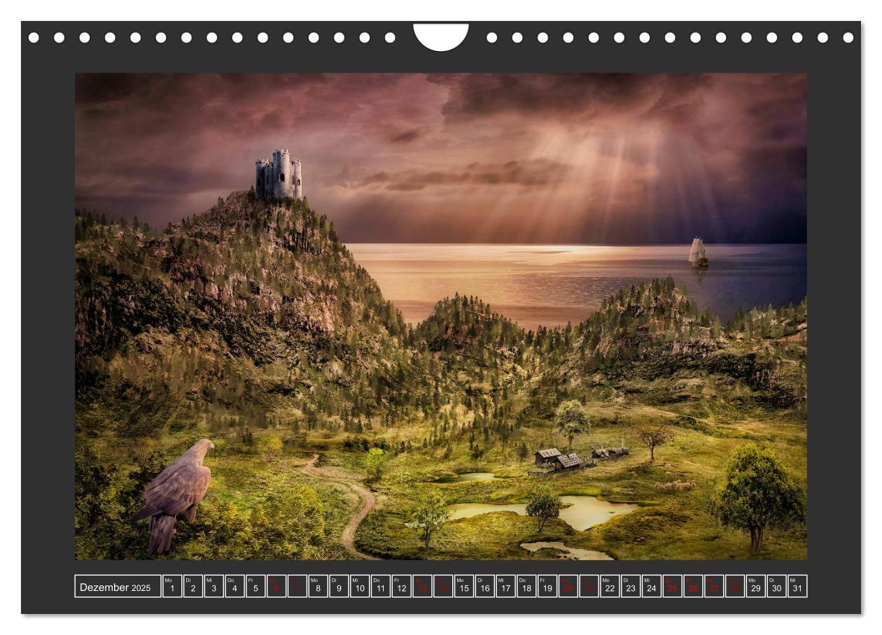 Bild: 9783435145775 | Magische Gefilde (Wandkalender 2025 DIN A4 quer), CALVENDO...