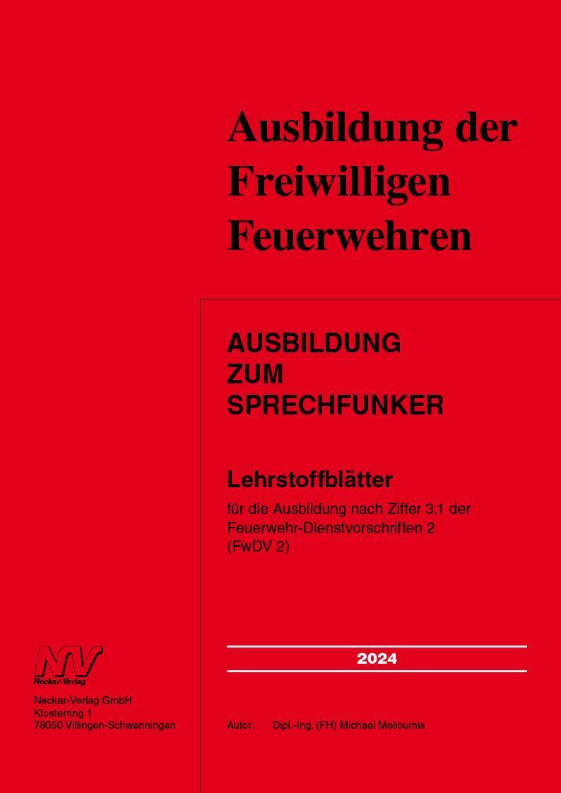 Cover: 9783788389673 | Ausbildung zum Sprechfunker | Michael Melioumis | Stück | 44 S. | 2024