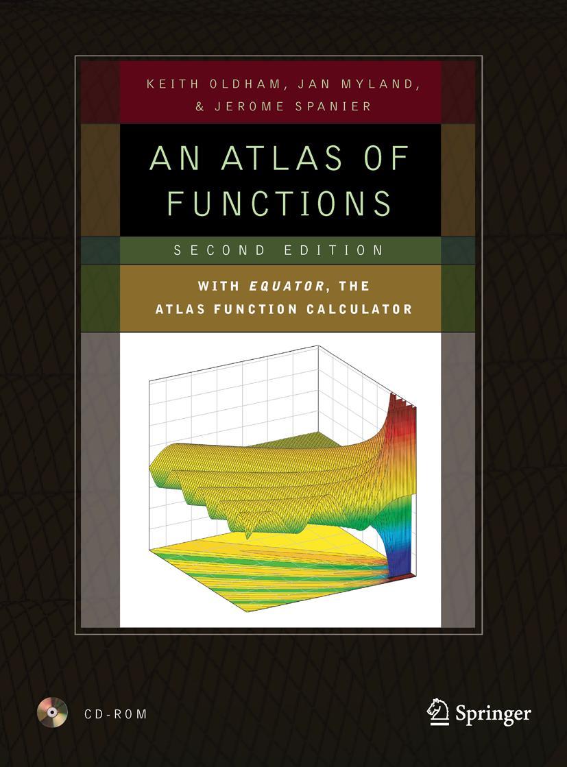 Cover: 9780387488066 | An Atlas of Functions | with Equator, the Atlas Function Calculator