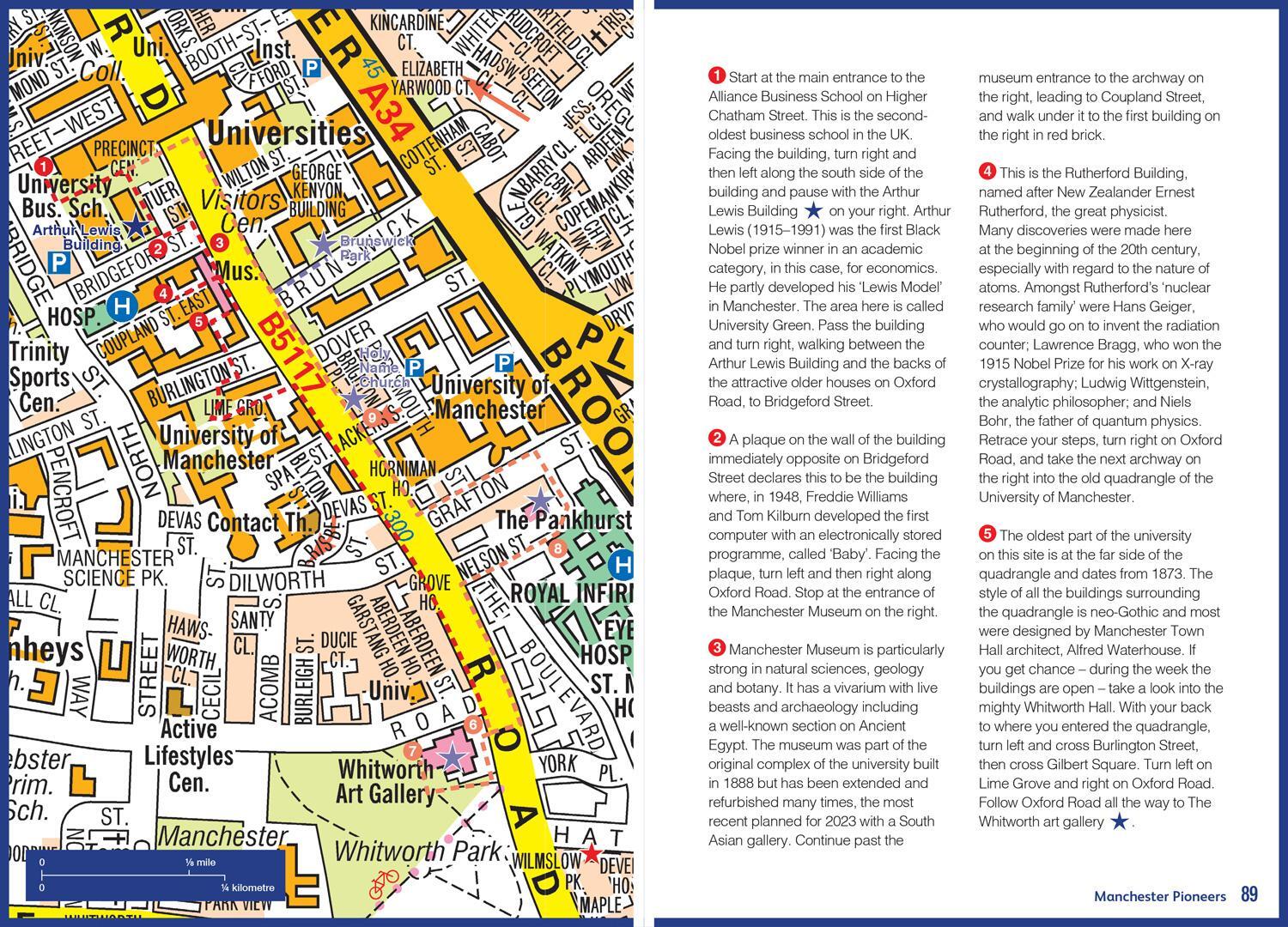 Bild: 9780008564940 | A -Z Manchester Hidden Walks | A-Z Maps (u. a.) | Taschenbuch | 2023