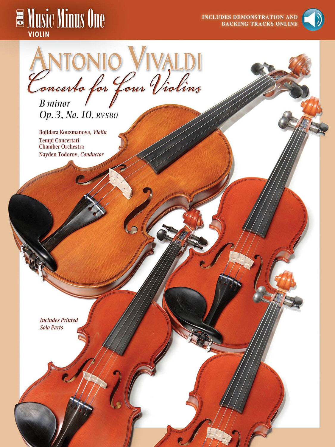 Cover: 884088266639 | Concerto for Four Violins in B minor, Op. 3/10 | RV580 | Vivaldi