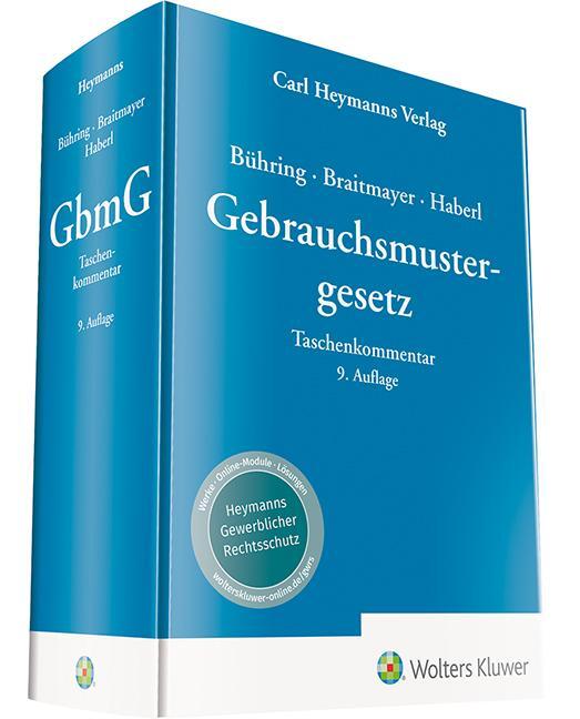 Cover: 9783452280015 | Bühring, Gebrauchsmustergesetz - Kommentar | Taschenkommentar | Buch