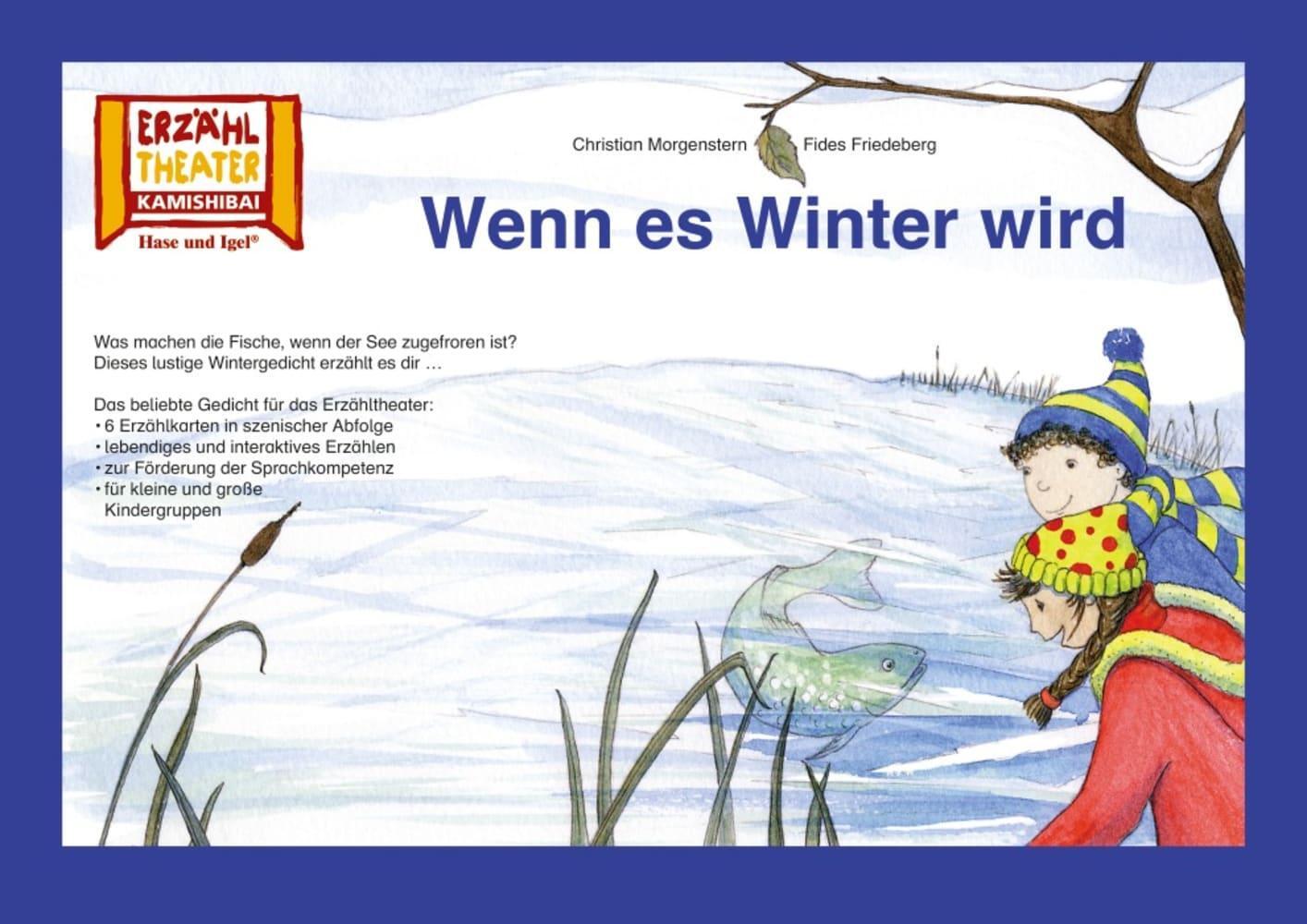 Cover: 4260505830212 | Kamishibai: Wenn es Winter wird | 6 Bildkarten für das Erzähltheater