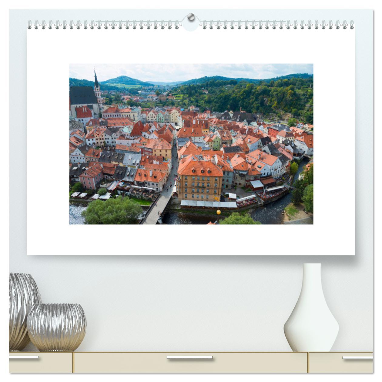 Cover: 9783383988202 | Ceský Krumlov - Böhmisch Krumau (hochwertiger Premium Wandkalender...