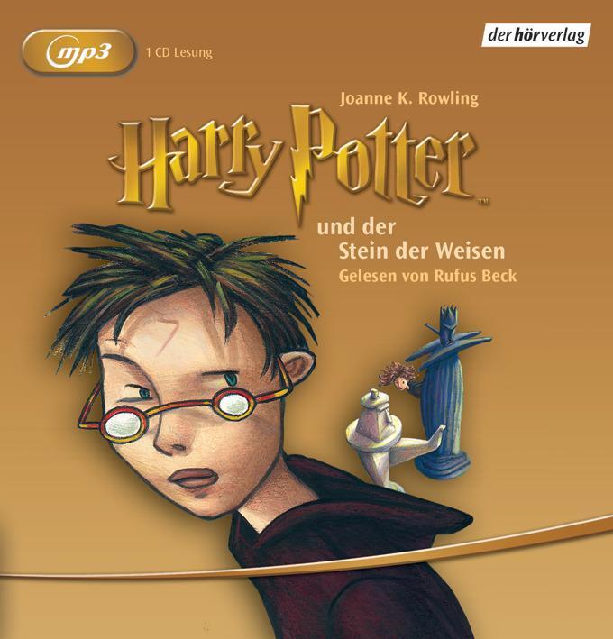 Cover: 9783867176514 | Harry Potter 1 und der Stein der Weisen | Gelesen von Rufus Beck | MP3