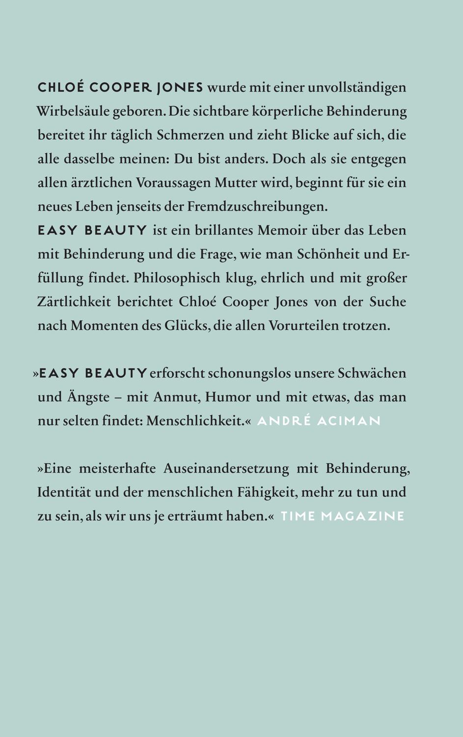 Rückseite: 9783518474501 | Easy Beauty | Chloé Cooper Jones | Buch | 333 S. | Deutsch | 2024