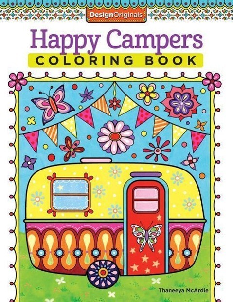 Cover: 9781574219654 | Happy Campers Coloring Book | Thaneeya Mcardle | Taschenbuch | 2015