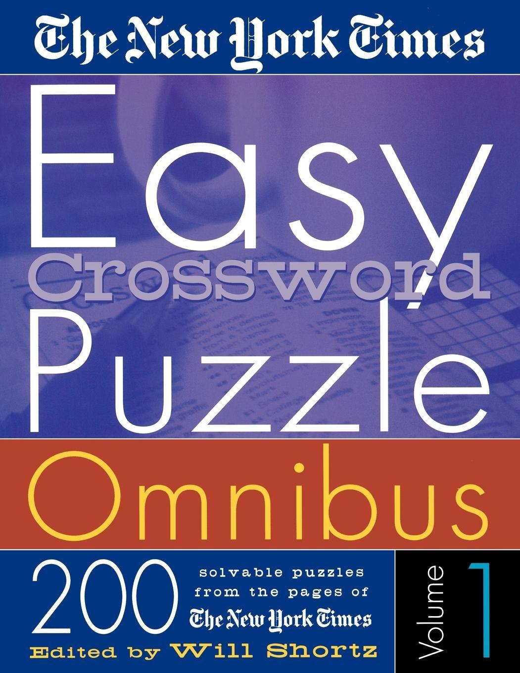 Cover: 9780312305130 | The New York Times Easy Crossword Puzzle Omnibus Volume 1 | Times